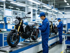 摩托车客户：多品种小批量快速交付方案
