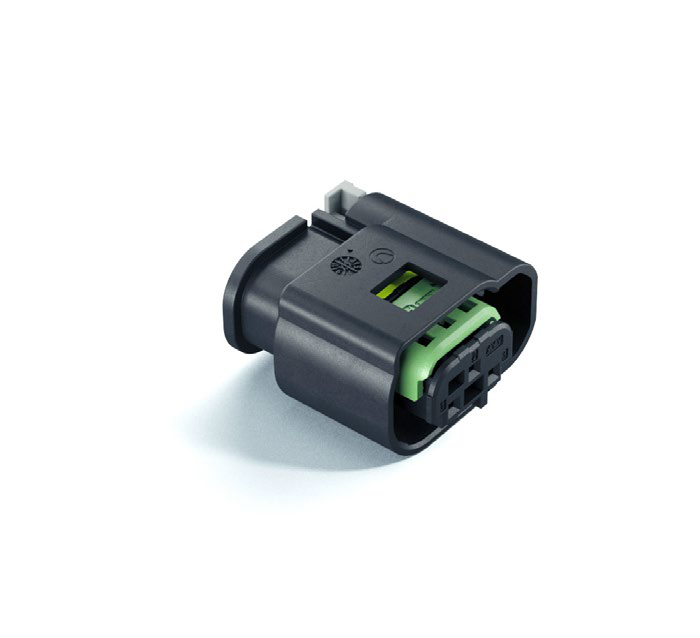 3孔 0.63 密封之星 母端连接器 带连接器二次锁