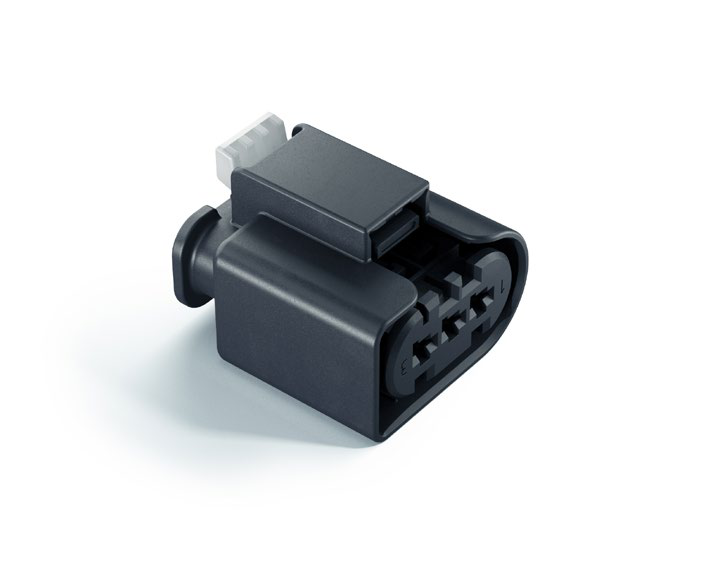 3孔 SLK 2.8 密封之星 母端连接器 带连接器二次锁